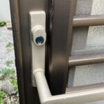 新日軽エアパス、廃版品の鍵交換でした。