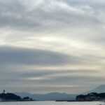 江の島と富士山